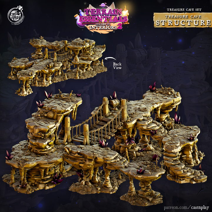 Treasure Cave Set (Pre-Supported) image