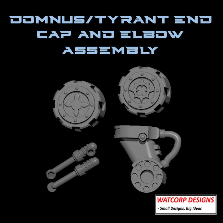 Dominus/Tyrant compatible Weapon end caps