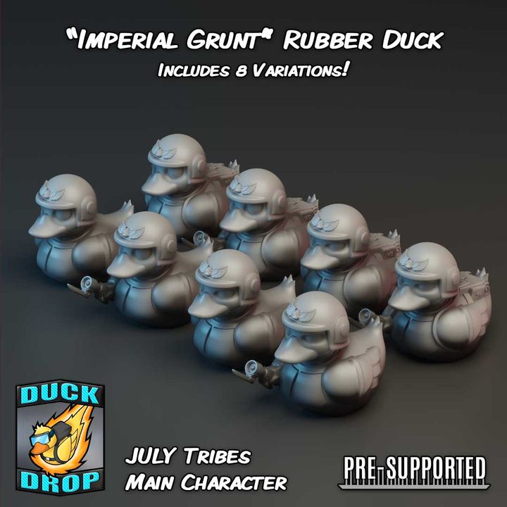 Imperial Grunt Rubber Duck - Space Guard Proxy