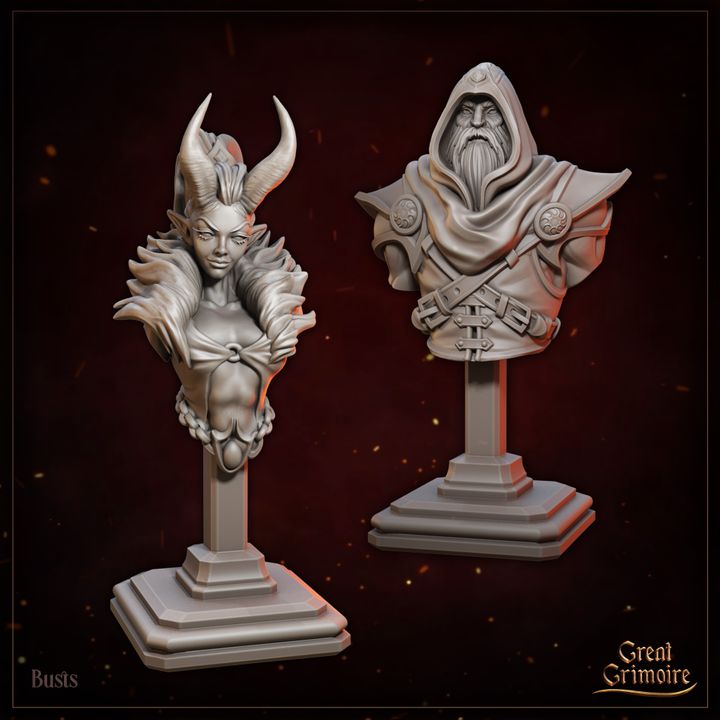 Bust of Azazel and Erebeth