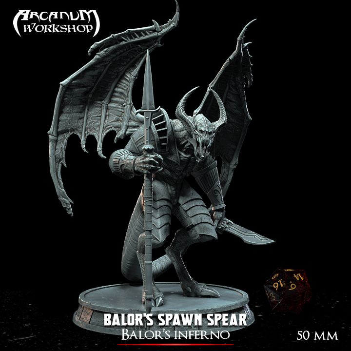 Balor's Spawn Bardiche (50mm)