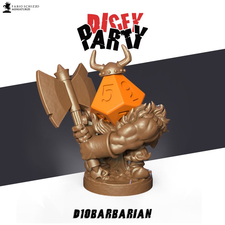 Dicey Party - The D10 Barbarian image