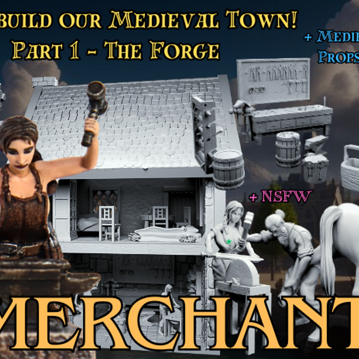 Medieval Forge Complete Set [Merchant L/T]