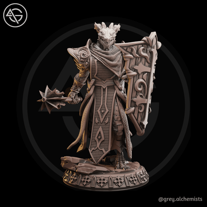 The Darkness Below Bundle - 6 Unique Fantasy Miniatures in 32mm & 75mm Scales - DnD (Pre-supported) image