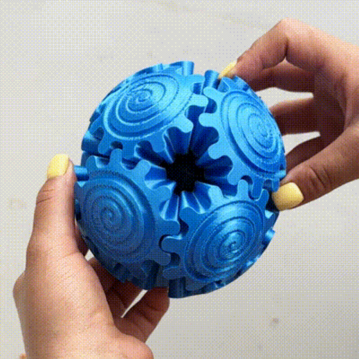 3d print gear ball free