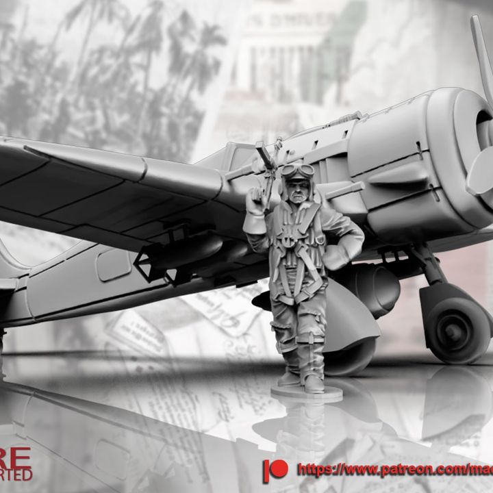 3D Printable WWII German Focke Wulf FW 190 A3 by BattleCat Miniatures