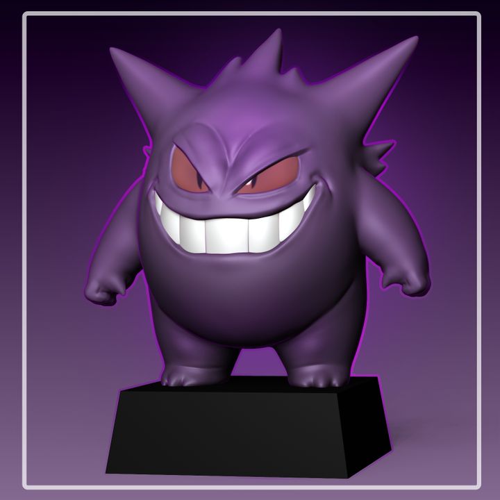 Orders Gengar 3D Print