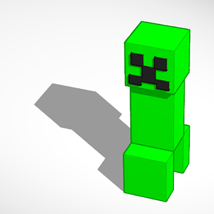 Minecraft Creeper 3D Model