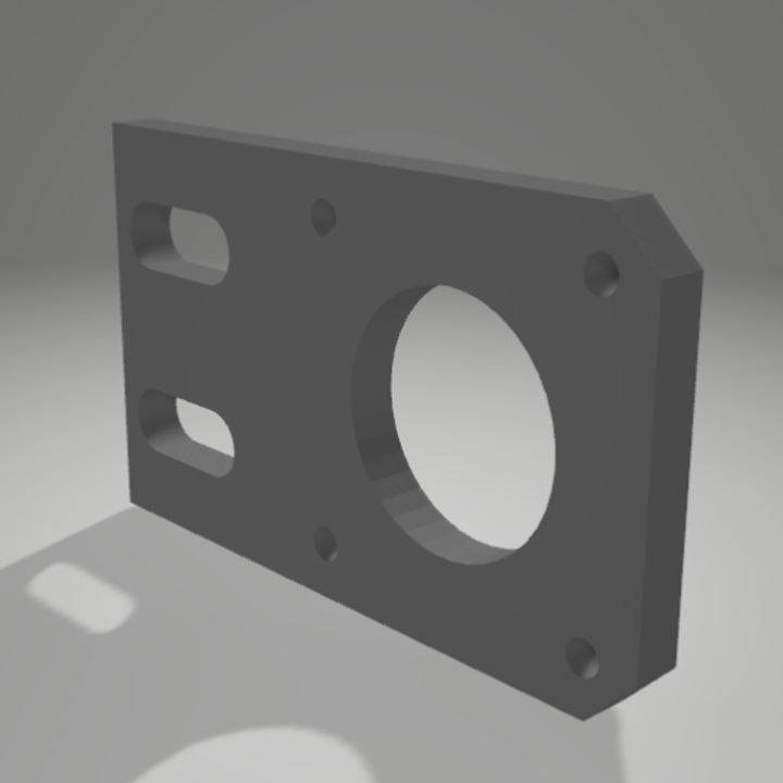 Nema 17 flat holder