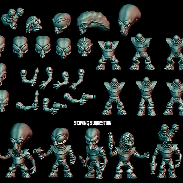 Alien invaders (Multipart!)