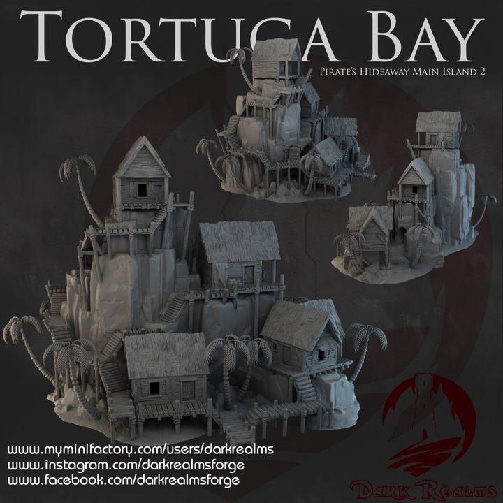 Dark Realms - Tortuga Bay - Pirates Hideaway Main Island 2