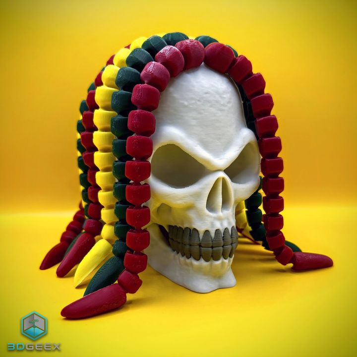 Rasta Skull