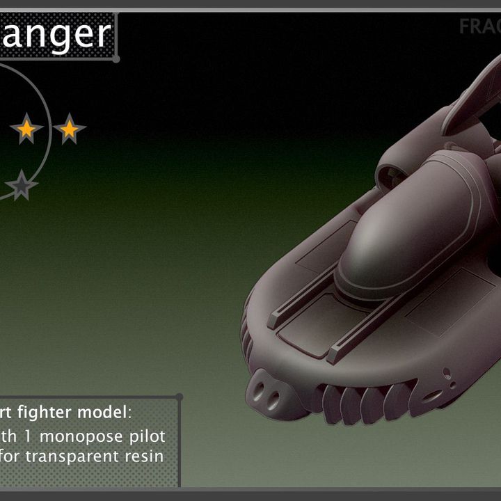 Fractured Sphere - E.S.U.F. SP-89 Ranger Fighter