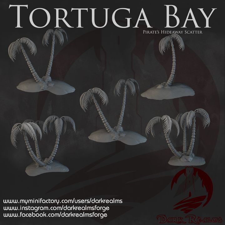 Dark Realms - Tortuga Bay - Pirates Hideaway Scatter Islands
