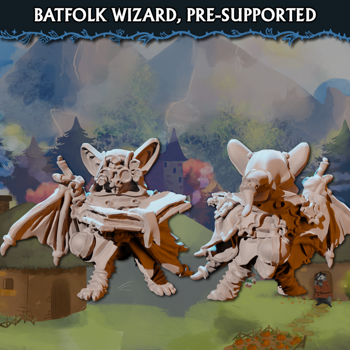 Batfolk Wizard, Pre-Supported