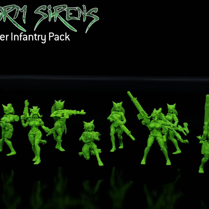 Storm Sirens - Hunter Infantry Pack