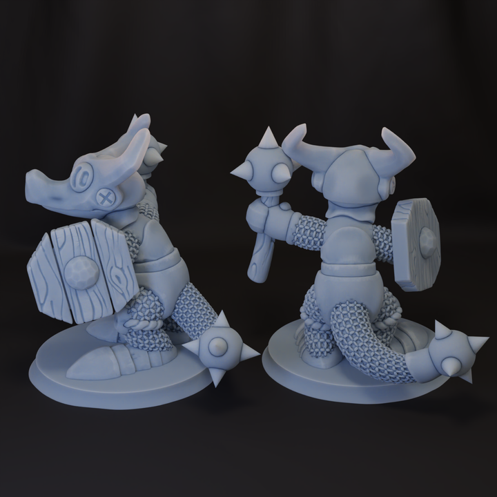 kobold spikey Knight Of the scrap metal order