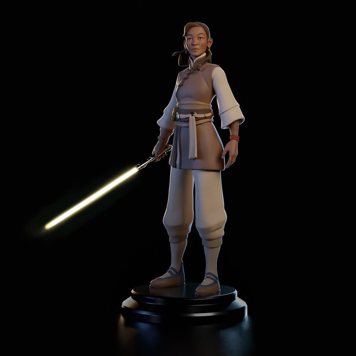 3D Printable Padawan by ERICA BATUEVA