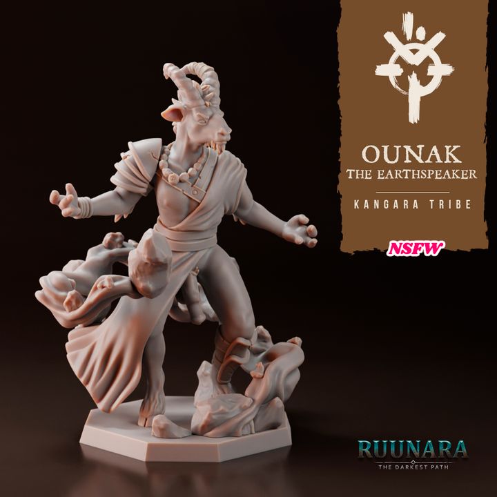 NSFW RUUNARA - Ounak, the Earthspeaker