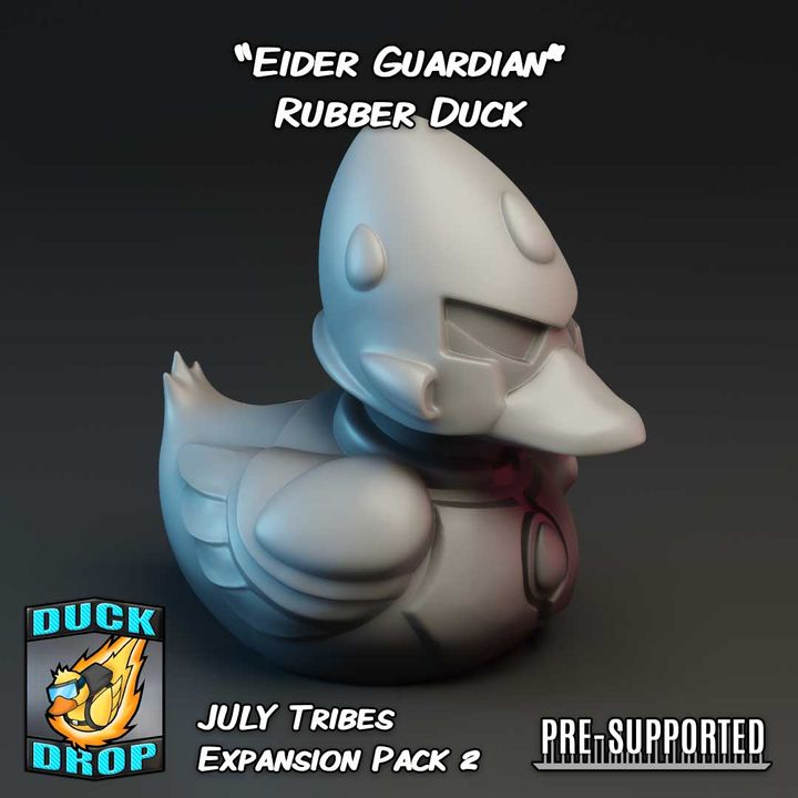 Astral Eider Guardian Rubber Duck - Space Elf Proxy