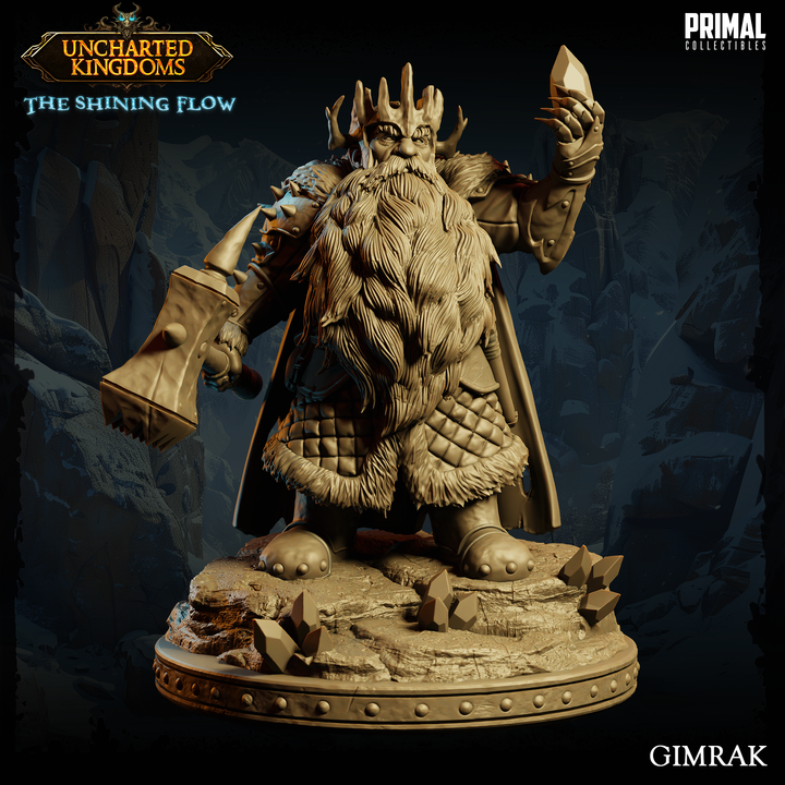 Dwarf  King - Gimrak - July 2024 - Uncharted Kingdoms