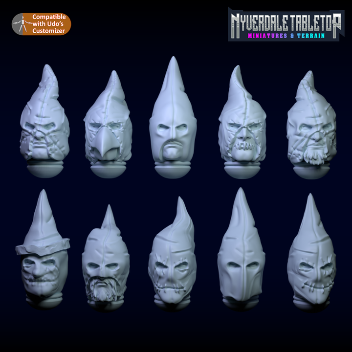 Cultist heads