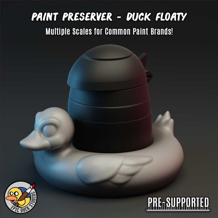 Paint Preserver Duck Floaties