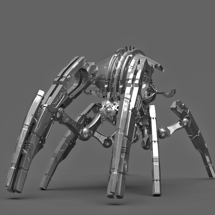 3D Printable UNDEAD ,MECH,ROBOT by KEIZOO