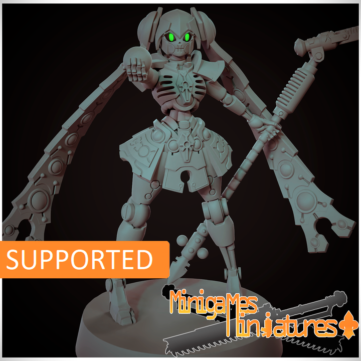 Necrolord Miku anime figurine