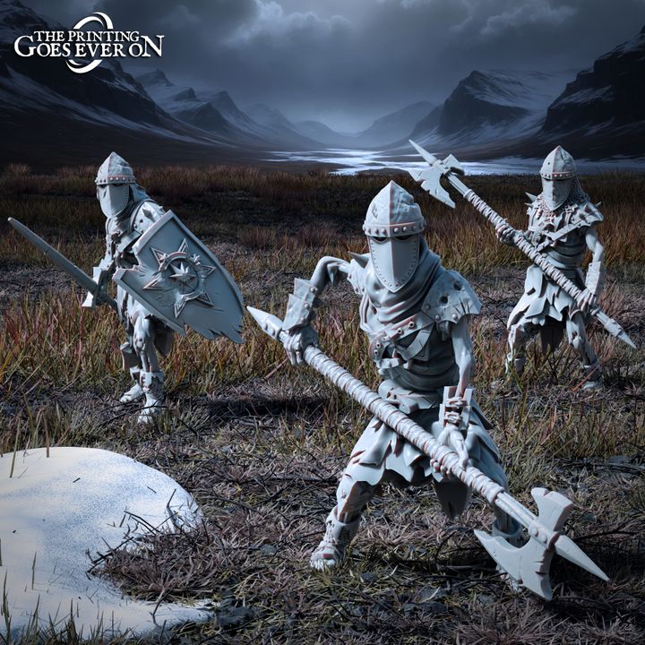 Barrow Wight Guards - Presupported