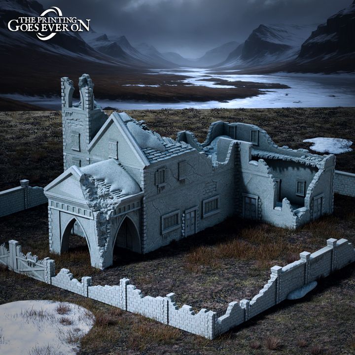 Ruined Farm Estate - Supportless Terrain