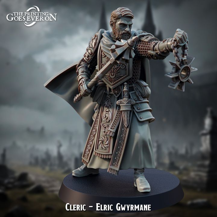 Cleric of the Divine Sun - Elric Gwyrmane - Presupported