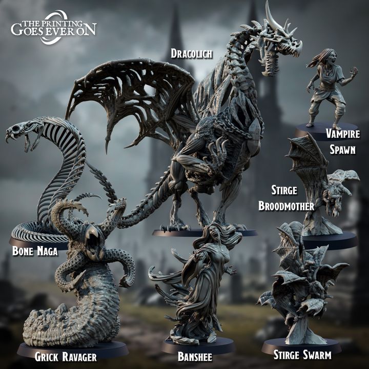 Monster Bundle - Hunt Beyond the Grave - Presupported