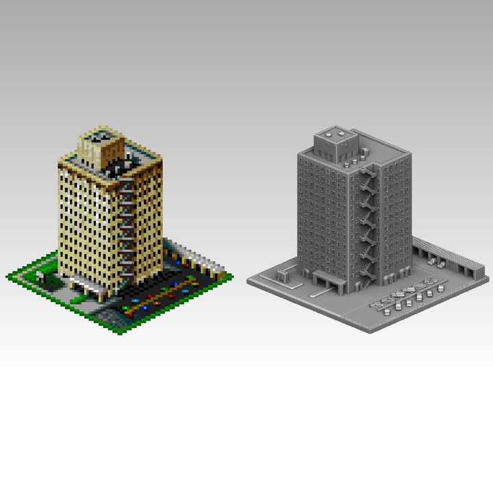 SimCity 2000 Apartment Tower 2