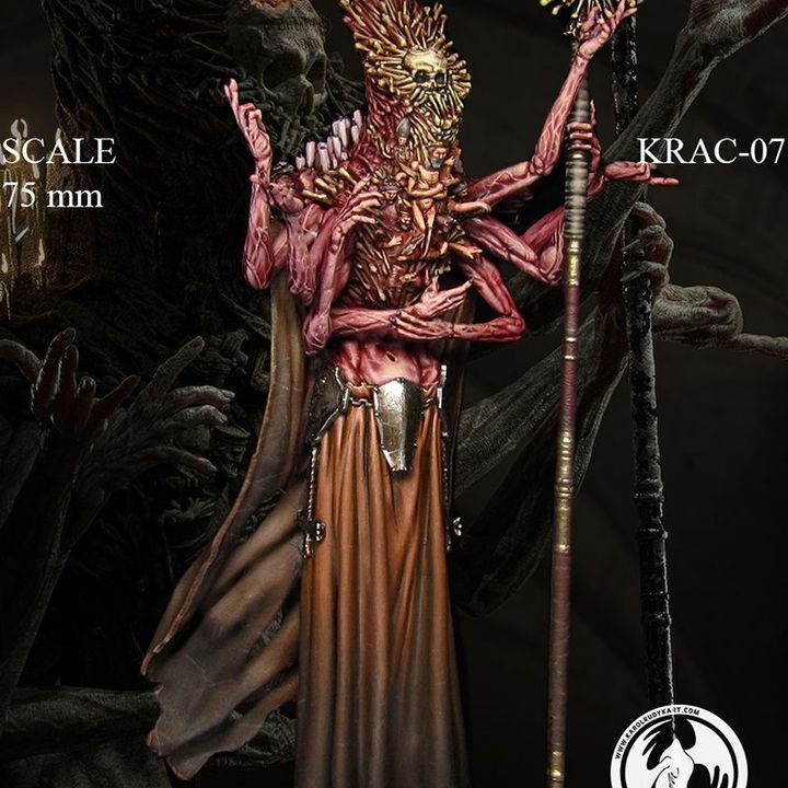 Hell Pope 75mm scale