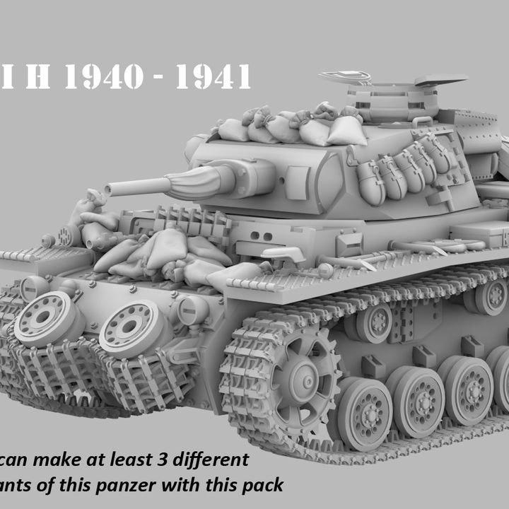 Panzer III H 1940-41 European and DAK