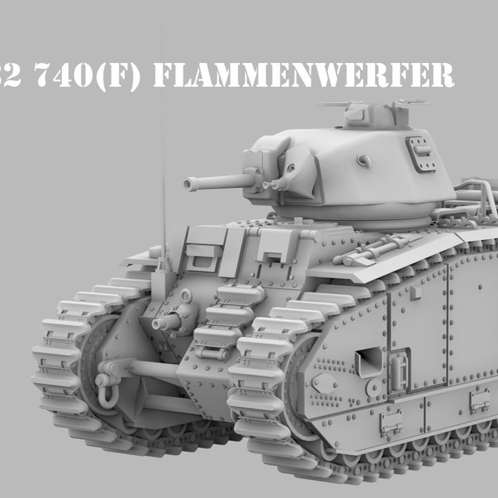 Pzkpfw B2 740(f) Flammenwerfer