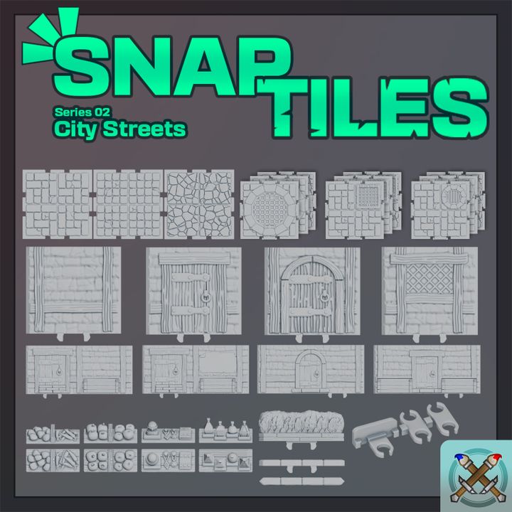 Snap-Tiles: City Streets [CORE SET]