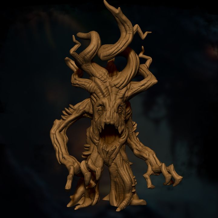 3D Printable Weeping Treant by Monsturr