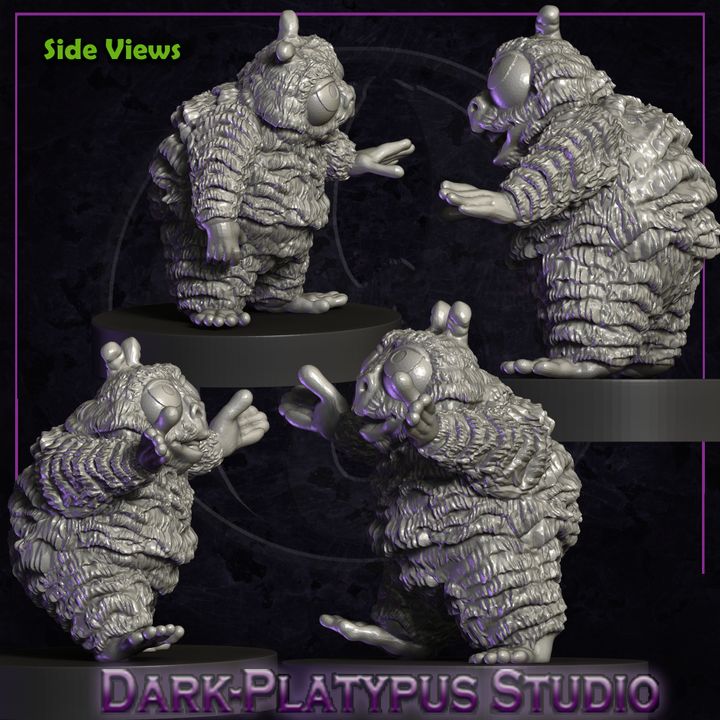 3D Printable Fatal Fluffies – transforming genetic Monsters by