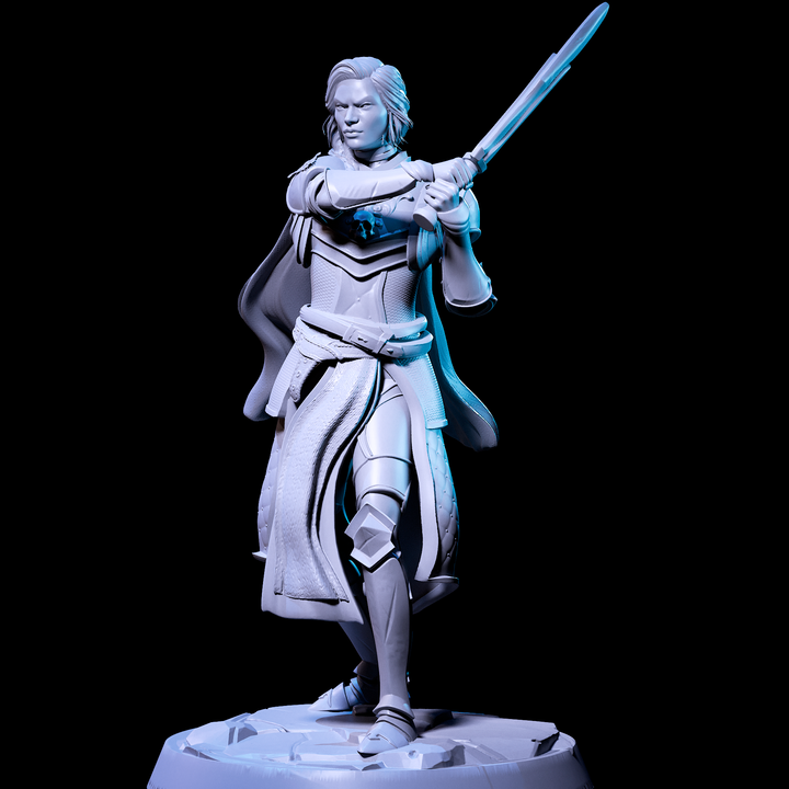 3D Printable Free Medieval Miniature by Elton 3d