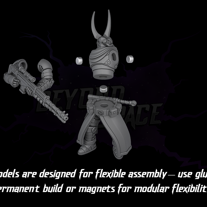 3D Printable Community Model - Araashi Eliminator LO1 by Beyond Space