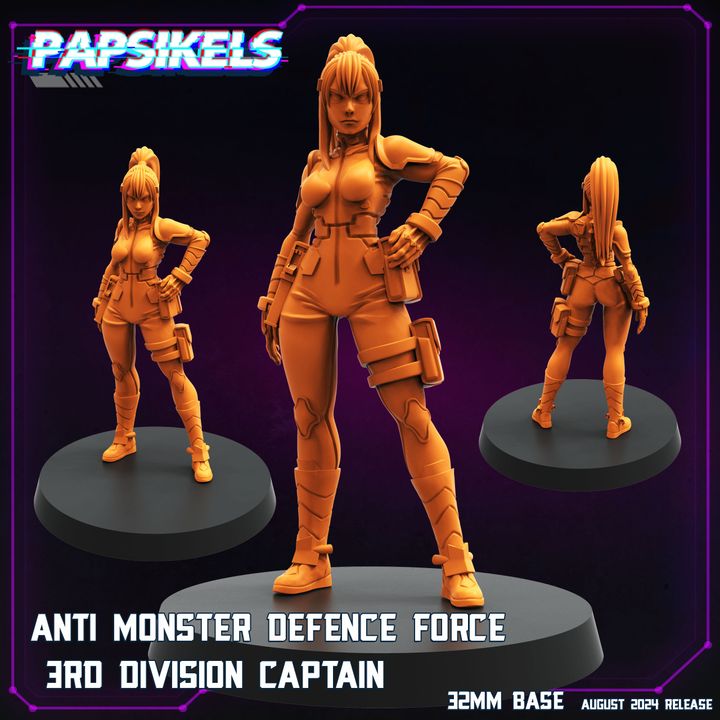 3D Printable AUGUST 2024 TRIBES - CYBERPUNK RELEASE by