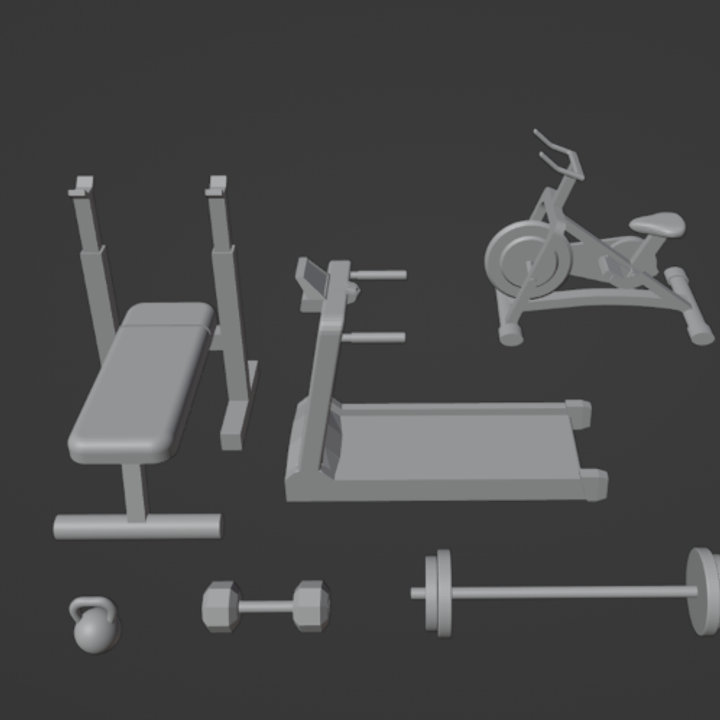 Gym equipment set discount