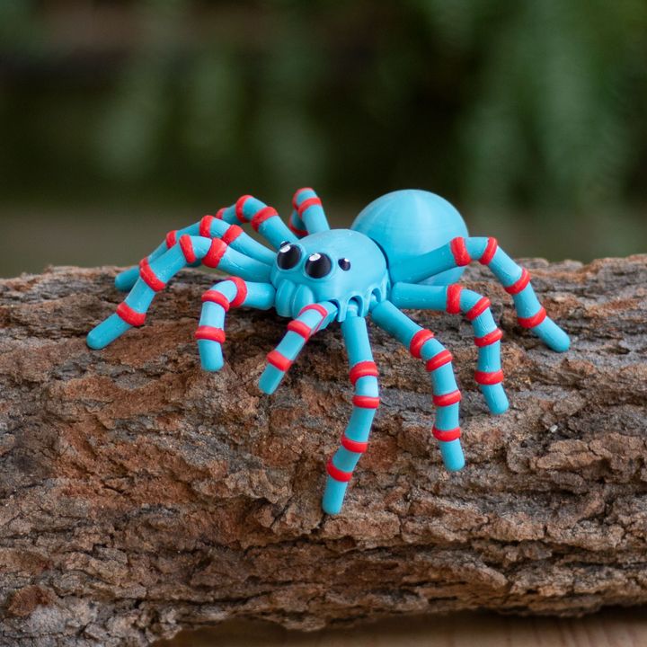 3D Printable TARANTULA SPIDER ARTICULATED by Rogi Studios