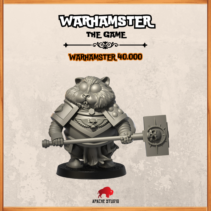 3D Printable Warhamster The Game: Warhamster 40.000 by Apache-Studio