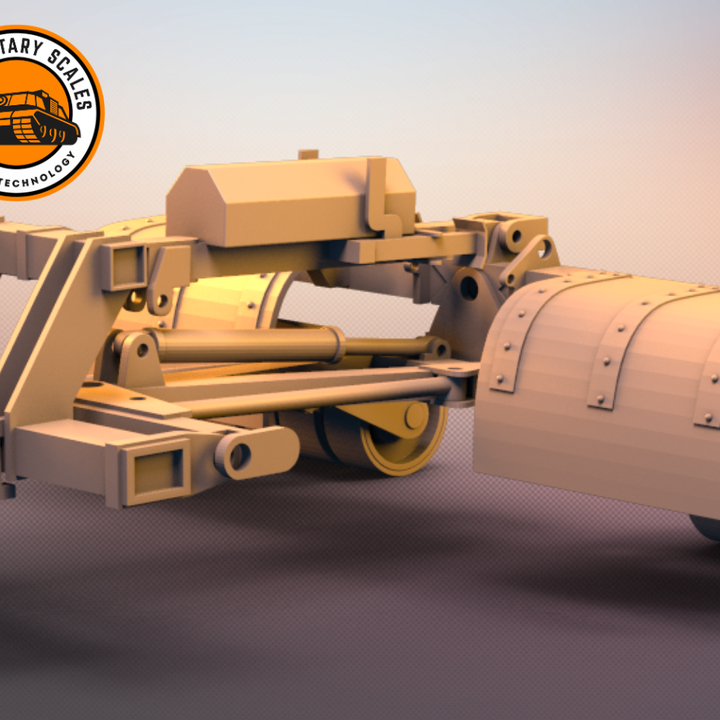 3D Printable Upgrade for MRAP by MilitaryScales