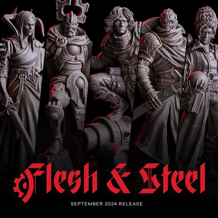 Flesh Of Gods - September/2024 - Flesh & Steel - MyMiniFactory