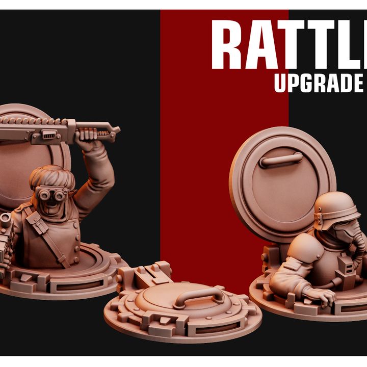 3D Printable Rattler Upgrade Pack by Jukko