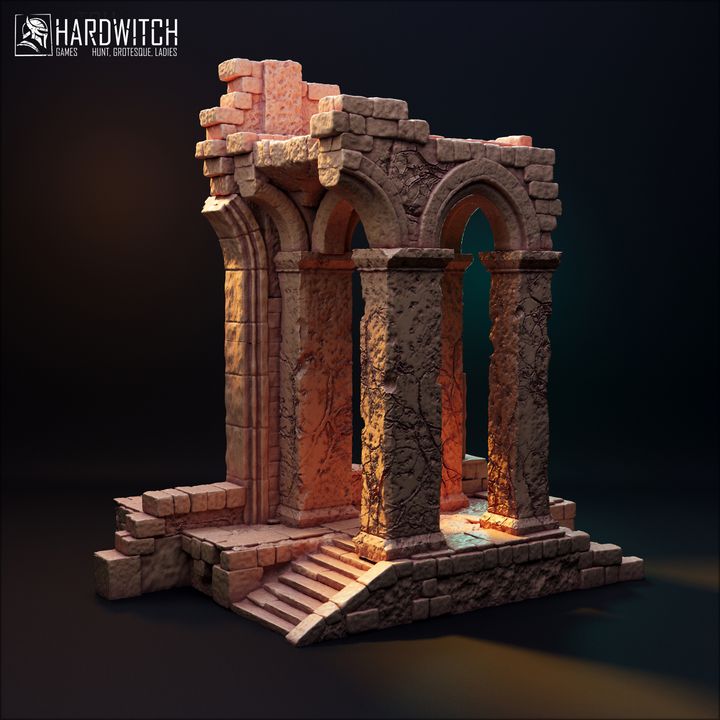 3D Printable Ruins by HardWitch-Games